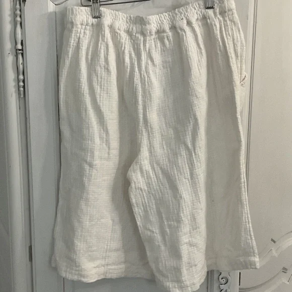 Free People Ivory Women's Bermuda Shorts - Picture 3 of 7